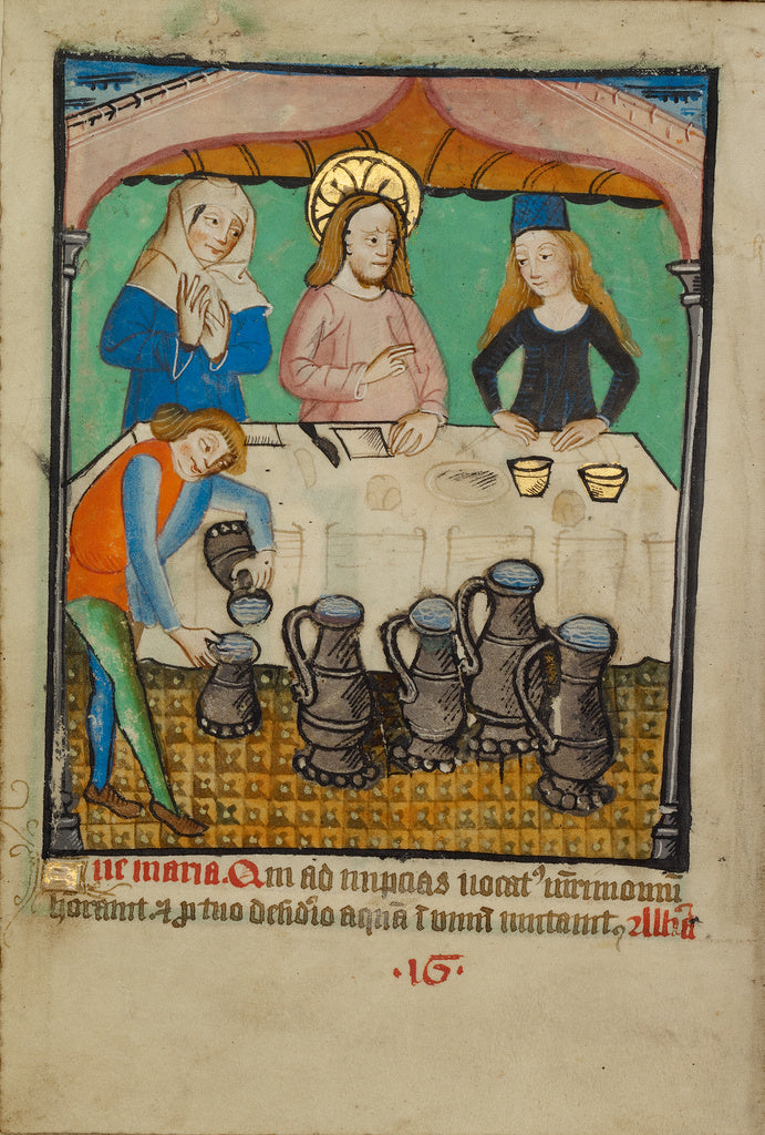 Unknown:The Marriage at Cana, Poster Print Wall Art