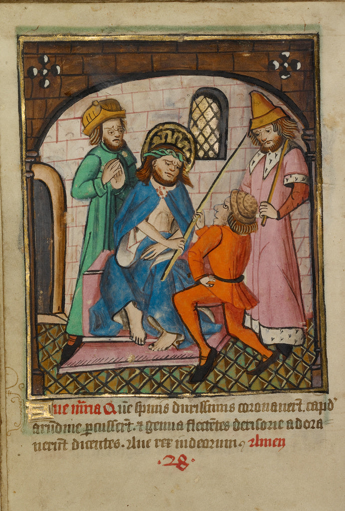 Unknown:Christ Crowned with Thorns, Poster Print Wall Art