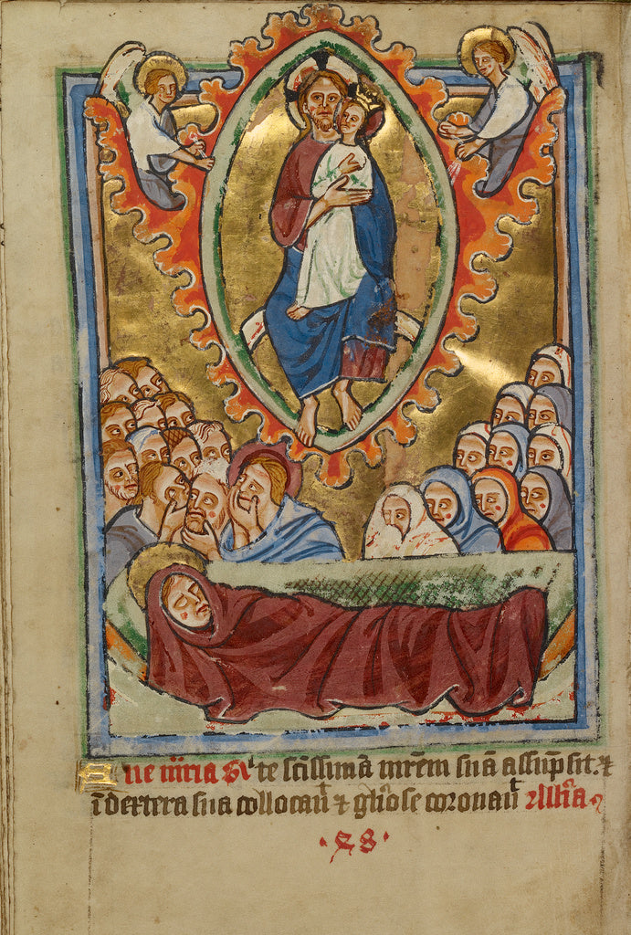 Unknown:The Death of the Virgin, Poster Print Wall Art