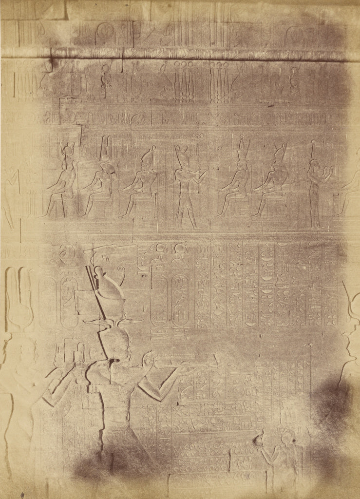 Théodule Devéria:[Close-up of Hieroglyphic Inscriptions (p, Poster Print Wall Art