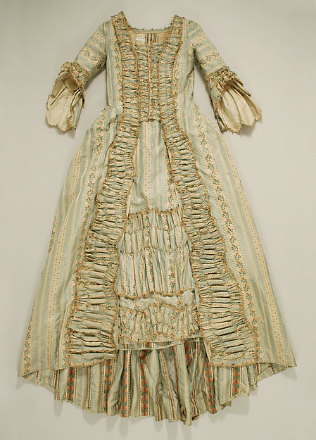 Robe à la Française 1774–93,16x12"(A3)Poster