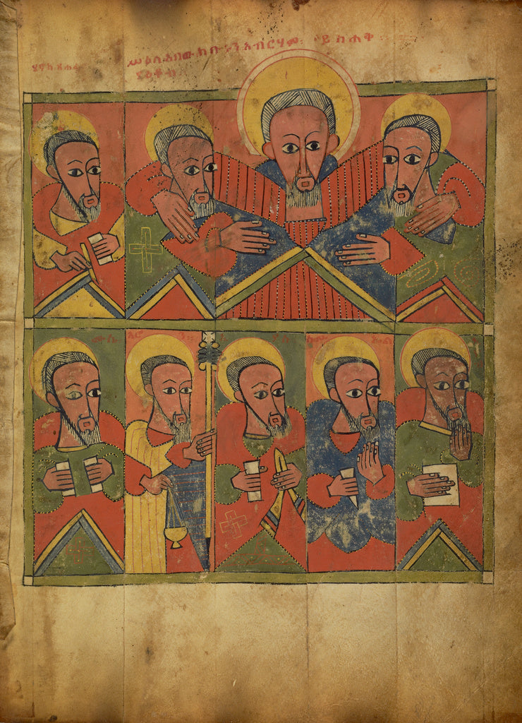 Unknown Artist:Gospel Book, Poster Print Wall Art