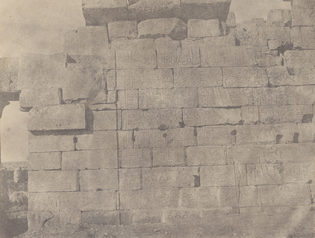 John Beasley Greene:[Karnac, Salle Hypostyle, Mur du Sud (Fa, Poster Print Wall Art