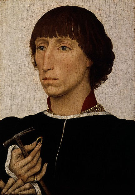 Rogier van der Weyden:Francesco d'Este c1460-16x12"(A3) Poster