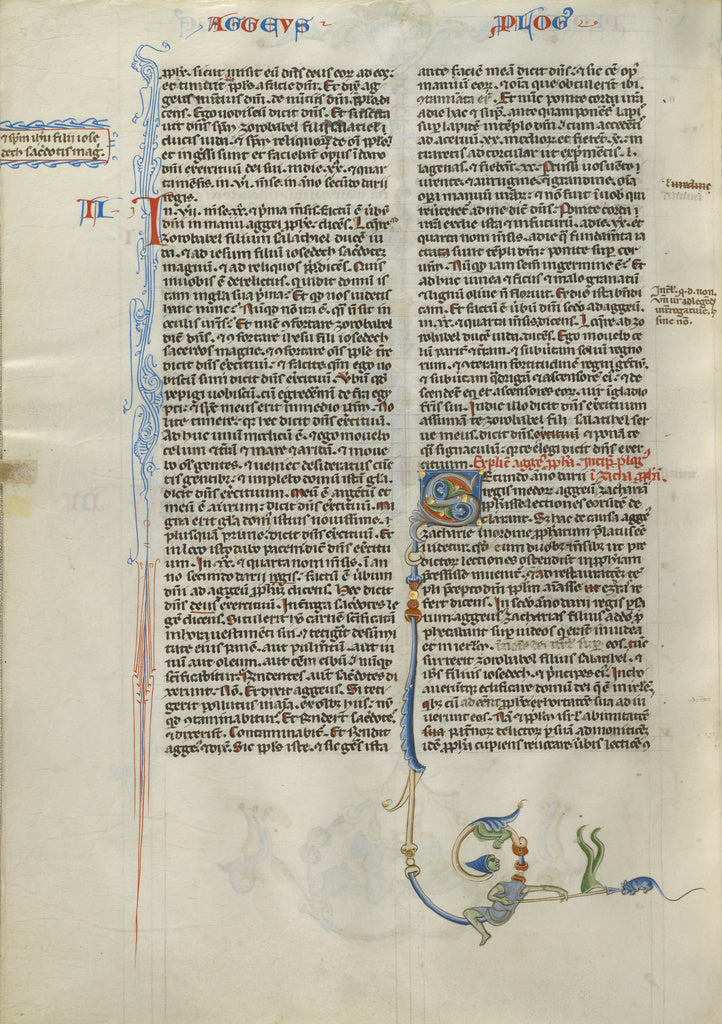Unknown Artist:Decorated Initial S, Poster Print Wall Art