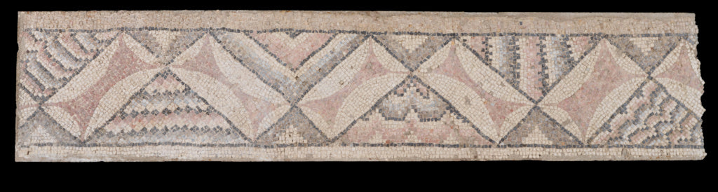 Unknown:Panel from a Mosaic Floor from Antioch (bottom right, Poster Print Wall Art