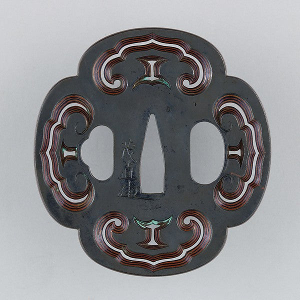 :Sword Guard 19th century-16x12"(A3) Poster