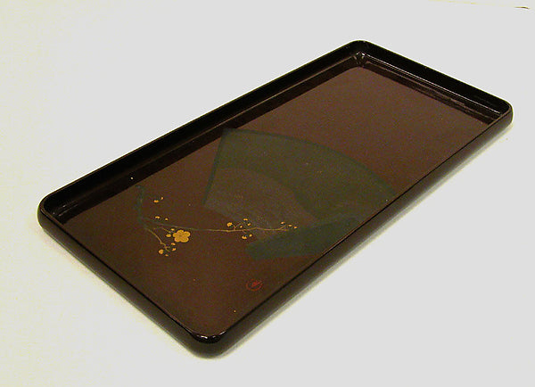 Tray 19th cent-Lacquered by Shibata Zeshin, Poster Print Wall Art