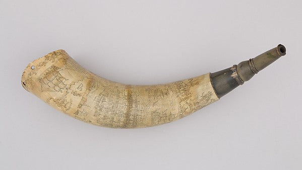 Powder Horn c1765, Poster Print Wall Art