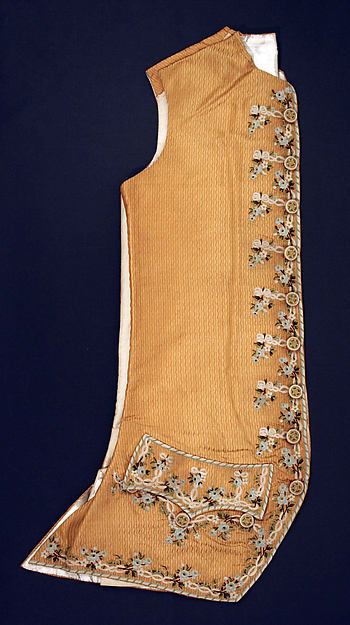 Waistcoat c1775,16x12"(A3)Poster