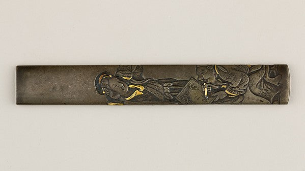 Knife Handle early 19th cent Hamano Haruchika, Poster Print Wall Art