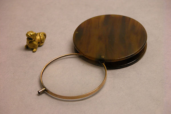 Chimera and magnifying glass, Poster Print Wall Art
