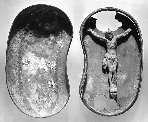 Covered Box Containing Figure of Christ 15th cent, Poster Print Wall Art