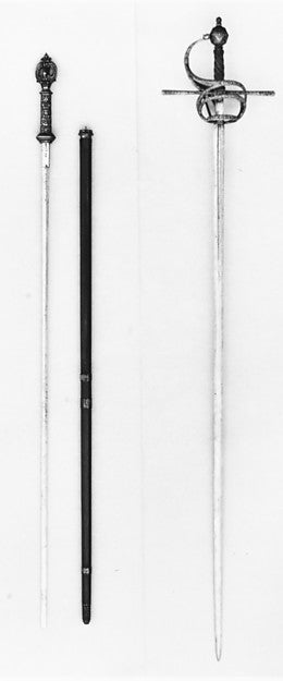Sword Cane Probably made for Don Juan José of Austria c1650, Poster Print Wall Art
