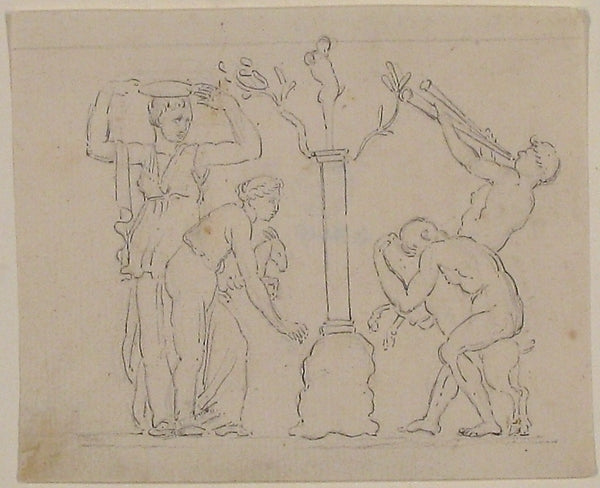Scene of Sacrifice 18th cent-Anonymous,French,18th cent, Poster Print Wall Art