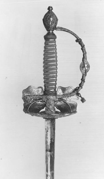 Smallsword c1775, Poster Print Wall Art