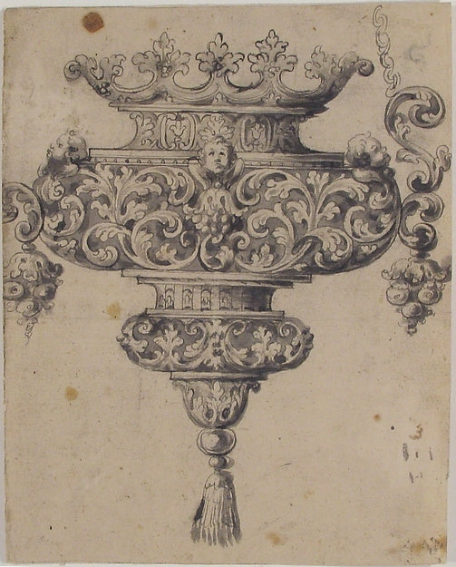 Design for a Sconce 19th cent-Anonymous,French,19th cent, Poster Print