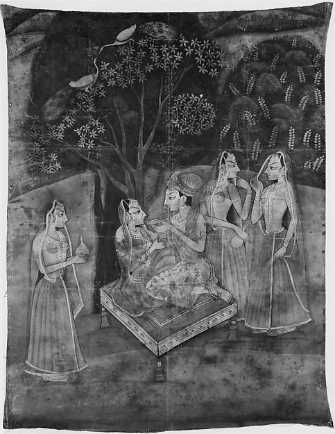 The Triumph of Radha 20th cent, Poster Print Wall Art