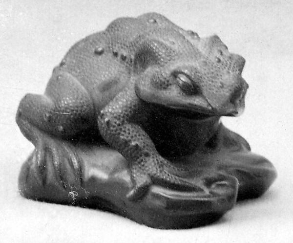 Toad Paperweight 19th cent, Poster Print