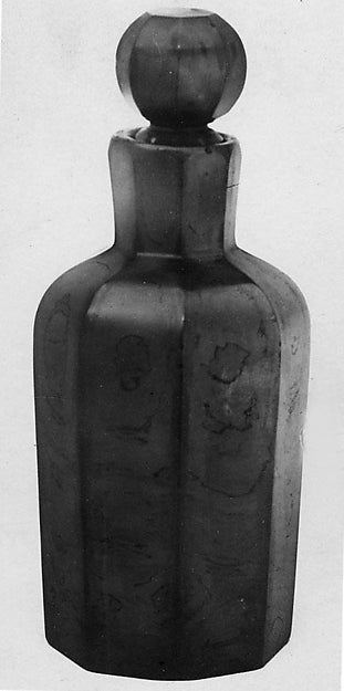 Fluted Bottle with Stopper early 19th cent,16x12"(A3) Poster