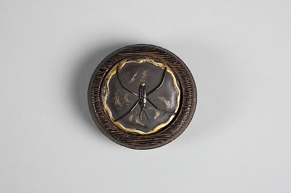Netsuke with Decoration of Insect 19th cent, Poster Print Wall Art