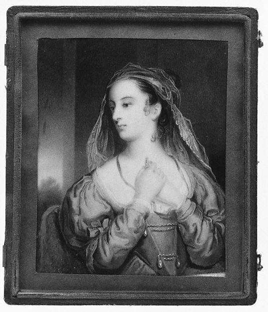 Joshua Wilson Faulkner:Portrait of a Woman -16x12"(A3) Poster