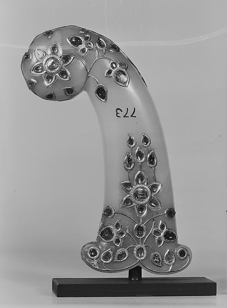 Jewelled Dagger Handle 17th cent, Poster Print Wall Art