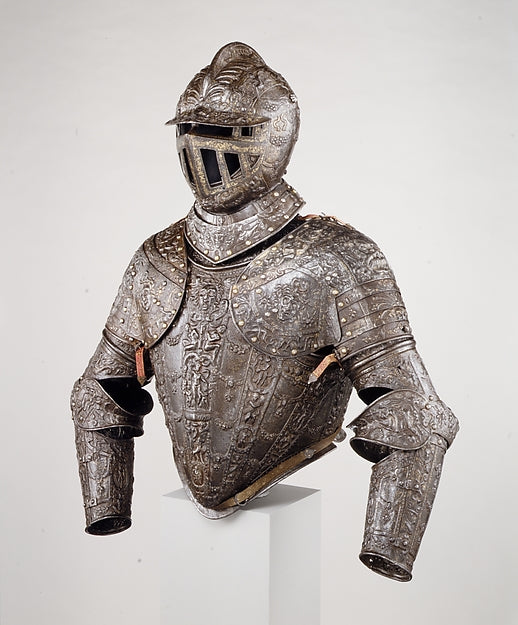Armor of the Dukes of Alba c1575–85, Poster Print Wall Art