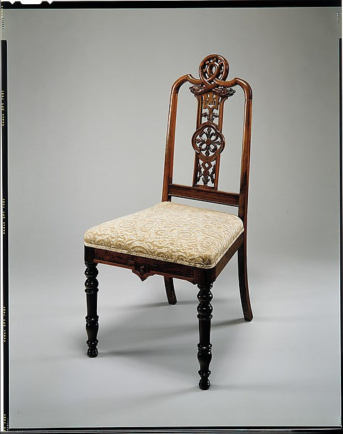 Side Chair 1858 Foster & Lee, Poster Print Wall Art