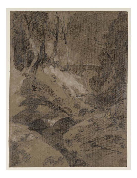 A Bridge in the Grande Chartreuse, 1802 by John Mallord William Turner RA