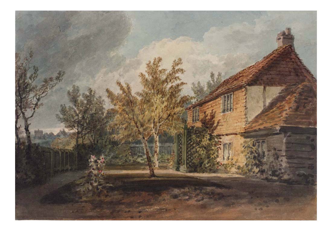 A Country Cottage, 1799 by John Mallord William Turner RA