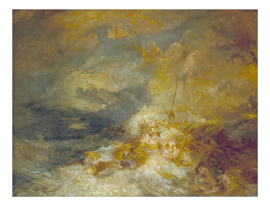 A Disaster at Sea, 1835 by John Mallord William Turner RA