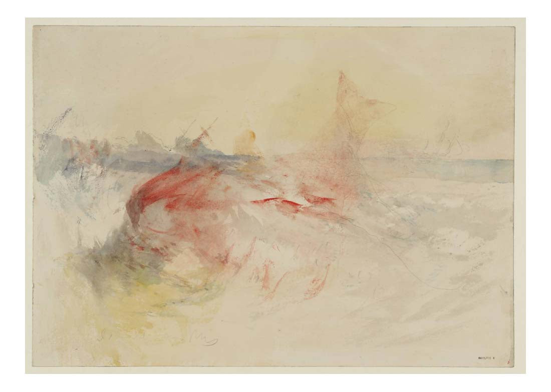 A Harpooned Whale, 1845 by John Mallord William Turner RA