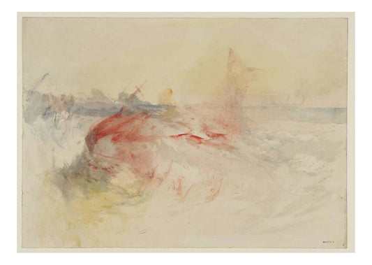 A Harpooned Whale, 1845 by John Mallord William Turner RA