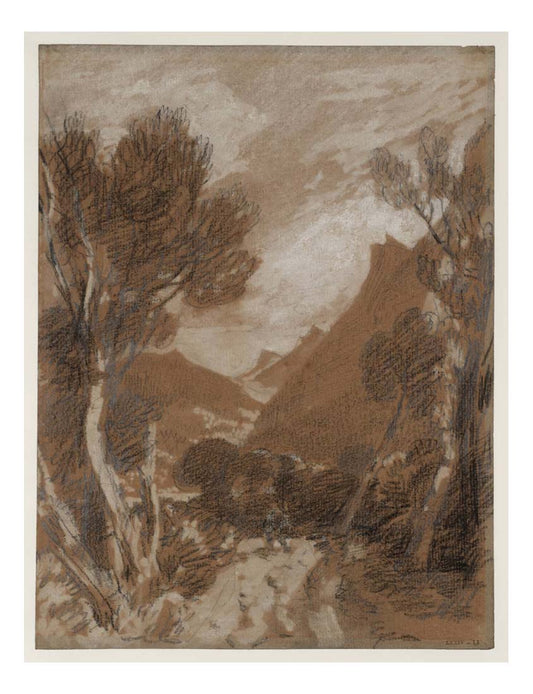 A Road near Grenoble, 1802 by John Mallord William Turner RA