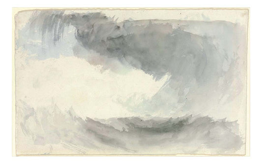 A Storm at Sea, Fingal's Cave by John Mallord William Turner RA