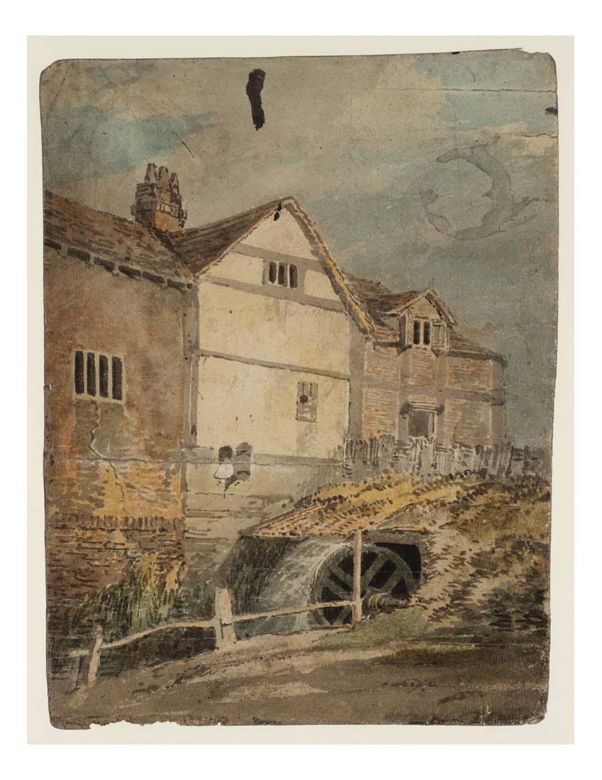 A Watermill by John Mallord William Turner RA