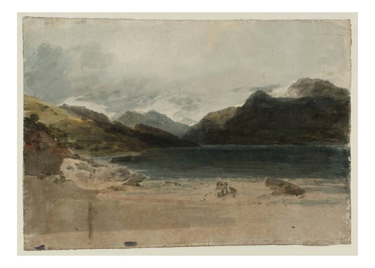 A Welsh Lake, 1799-1800 by John Mallord William Turner RA