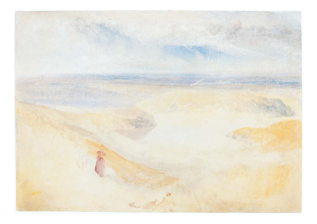 A Yorkshire River, 1827 by John Mallord William Turner RA, 12x8"(A4) Poster
