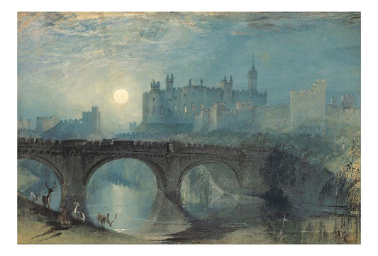 Alnwick Castle, 1829 by John Mallord William Turner RA