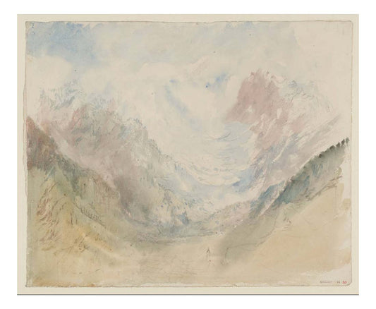 Alpine Village, 1830 by John Mallord William Turner RA