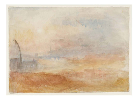 An Industrial Town at Sunset, Dudley, 1830-32 by John Mallord William Turner RA