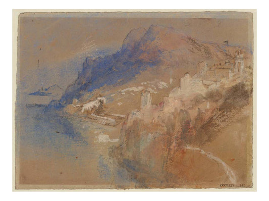 An Italian Lake, 1830 by John Mallord William Turner RA