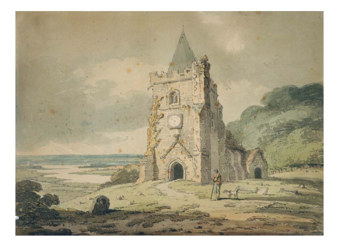 An Old Church by John Mallord William Turner RA