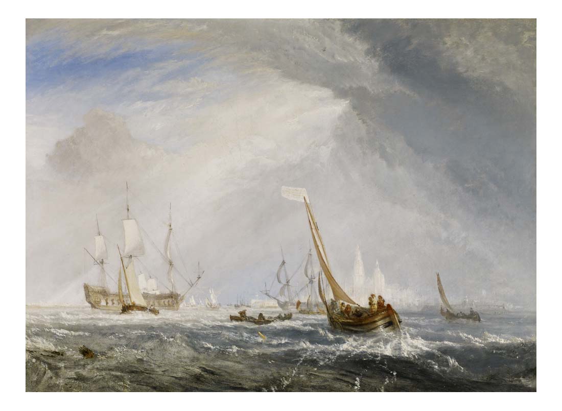 Antwerp - Van Goyen Looking Out for a Subject, 1833 by John Mallord William Turner RA