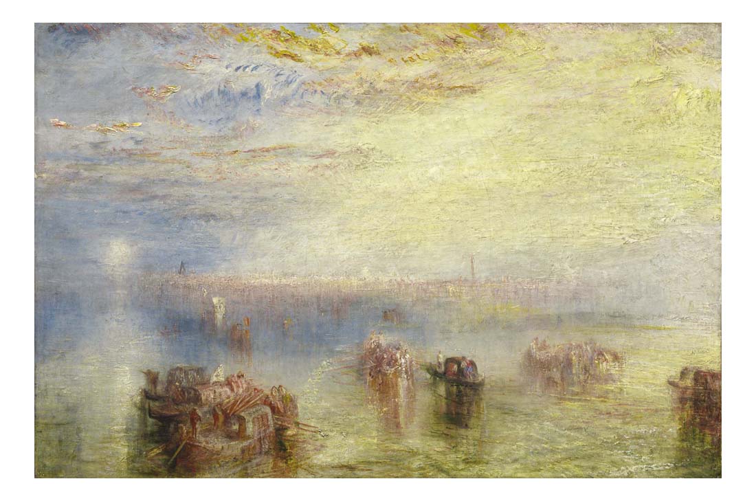 Approach to Venice, 1844 by John Mallord William Turner RA