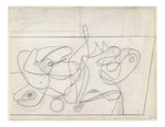 Arshile Gorky - Study for Nighttime, Enigma and Nostalgia, 16x12" (A3) Poster Print
