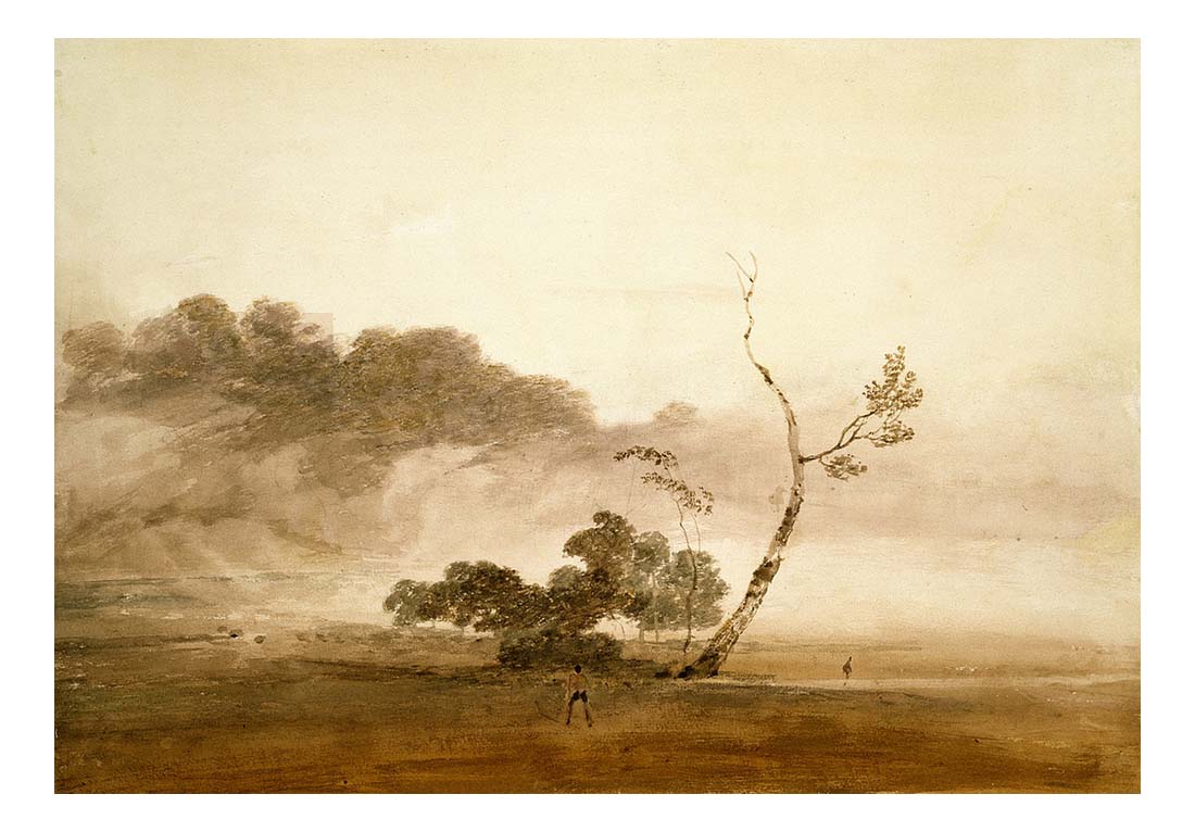 Autumn Morning near Foothill, Wiltshire, 1799 by John Mallord William Turner RA