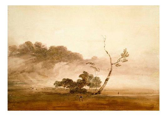 Autumn Morning near Foothill, Wiltshire, 1799 by John Mallord William Turner RA