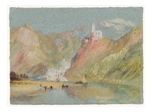 Beilstein and Burg Metternich, 1839 by John Mallord William Turner RA